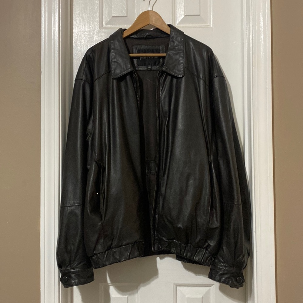 Men’s genuine leather jacket